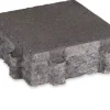 Pavé Land 20x20x6,2 cm avec écarteurs 1,5 cm Anthracite