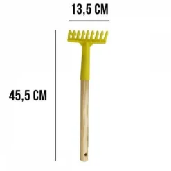Peigne de récolte 9 dents jaune 30 cm