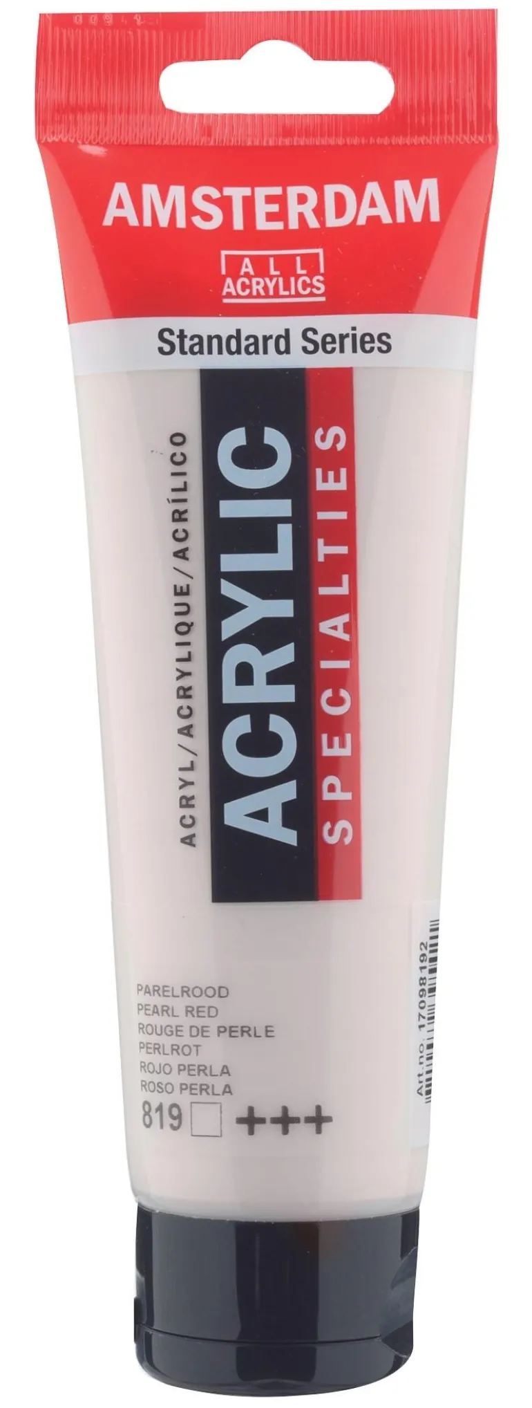 Peinture Acrylique Tube 120 ml Rouge de Perle 819