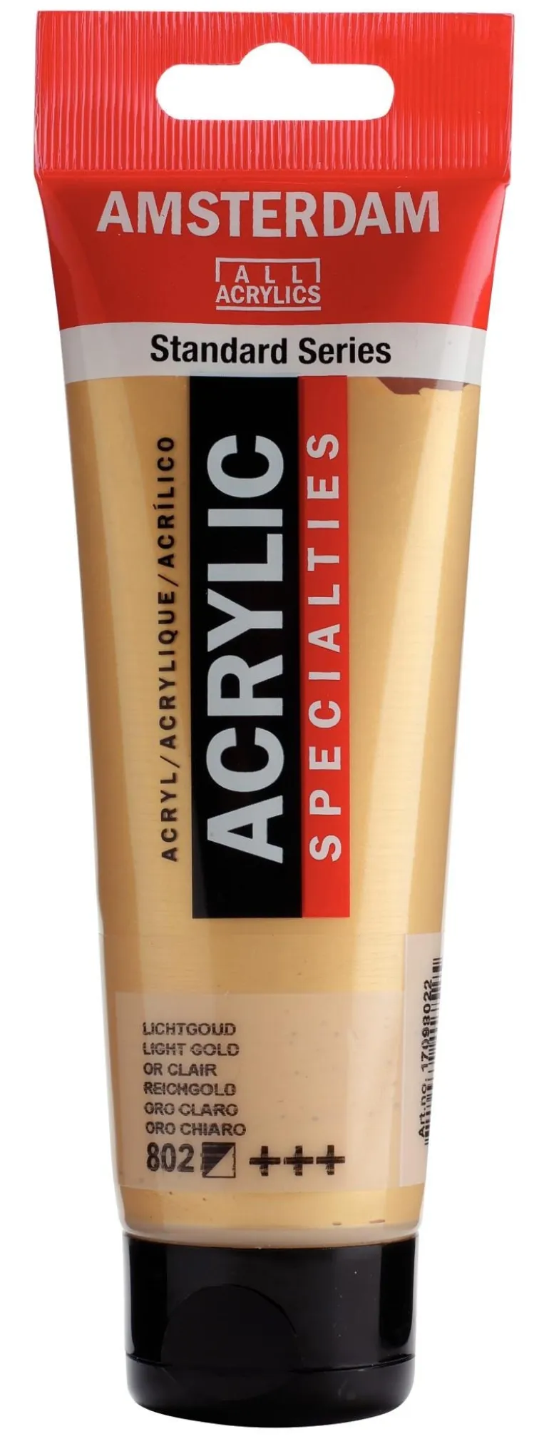 Peinture Acrylique Tube 120 ml Or Clair 802