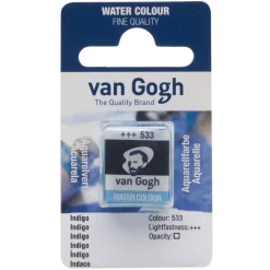 Peinture Aquarelle Godet Indigo 533