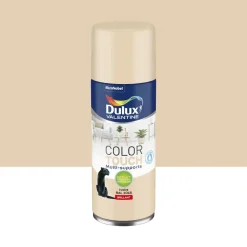 Peinture aérosol color touch brillant ivoire 400ml