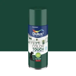 Peinture aérosol color touch brillant vert basque 400ml
