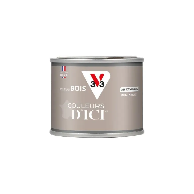 Peinture bois extérieur couleurs d'ici beige nat 125ml V33