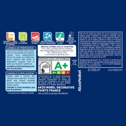 Peinture laque acrylique Valénite Blanc Mat 125ml