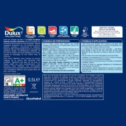 Peinture laque acrylique Valénite Emeraude Mat 0,5L