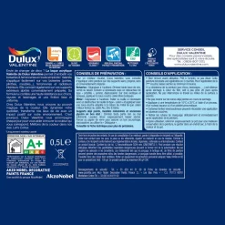 Peinture laque acrylique Valénite Blanc Brill 0,5L