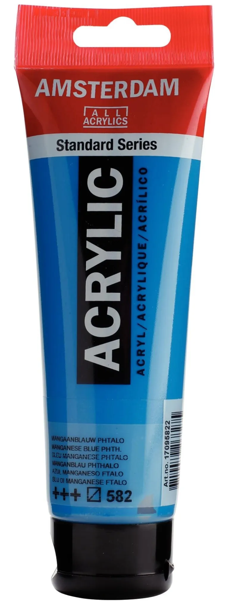 Peinture Acrylique Tube 120 ml Bleu Manganèse Phtalo 582