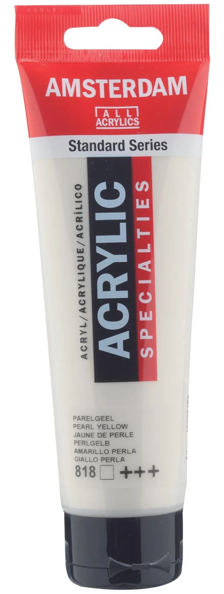 Peinture Acrylique Tube 120 ml Jaune de Perle 818