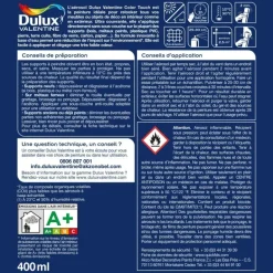 Peinture aérosol color touch satin ocre doré 400ml