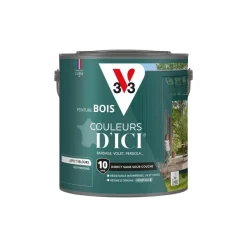 Peinture bois extérieur couleurs d'ici vert profond 2L V33