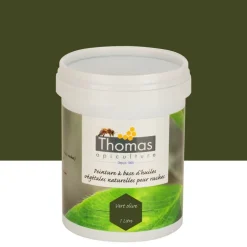Peinture de protection aux huiles végétales 1L vert olive