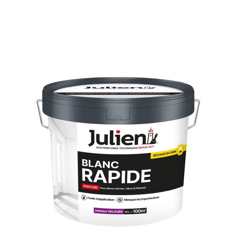 Peinture intérieure Blanc rapide velours base white 10L