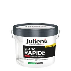 Peinture intérieure Blanc rapide satin base white 10L JULIEN