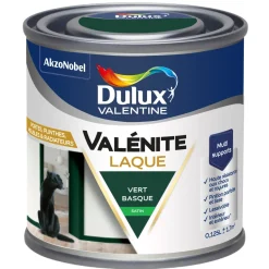 Peinture laque acrylique Valénite Vert Basque Satin 125ml