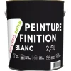 Peinture laque glycérophtalique blanc satin 2,5L
