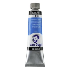 Peinture à l'huile Tube 40 ml Bleu Céruléum (Phtalo) 535