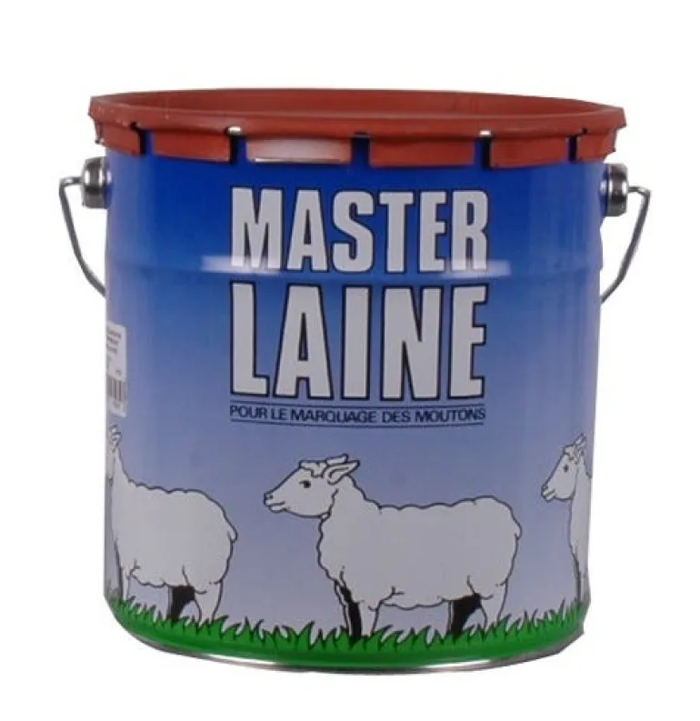 Peinture pour mouton 4kg rouge