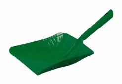 Pelle de nettoyage en métal laqué vert NESPOLI