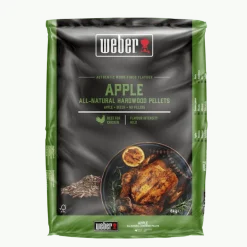Pellets de pommier 100% naturels 8kg WEBER