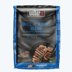 Pellets de bois dur grill academy blend 8kg WEBER
