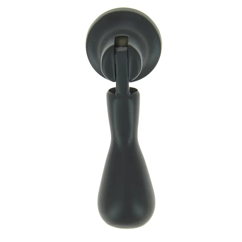Pendant anglais en zamak noir mat x2