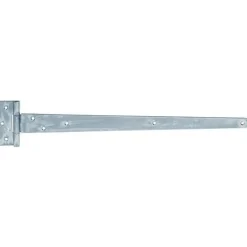 Penture anglaise acier brut zinguée 495/40x90x2,5 mm