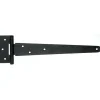 Penture anglaise acier noir 248/44x100 mm