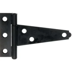 Penture anglaise légère acier noir 75x20x60 mm