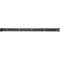 Penture queue de carpe zinguée noire 600/5 Ø14 mm