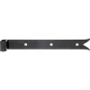 Penture queue de carpe zinguée noire 300/5 Ø14 mm