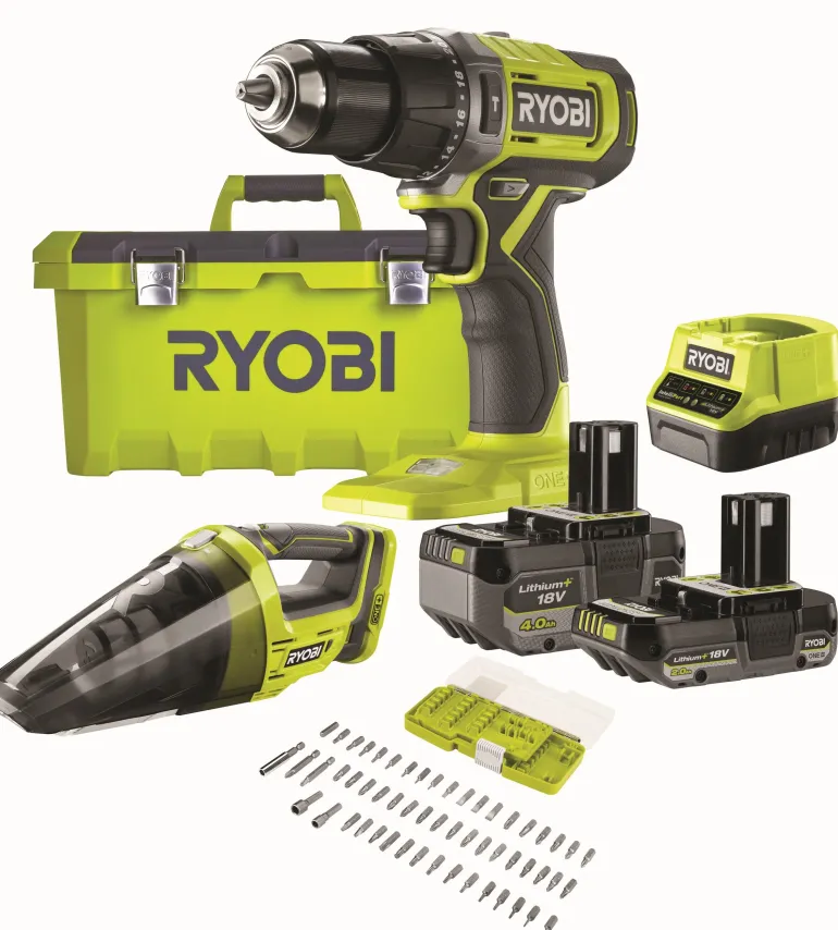 Perceuse-visseuse 18V ONE+ RPD 18-242VTA55L + 2 batteries