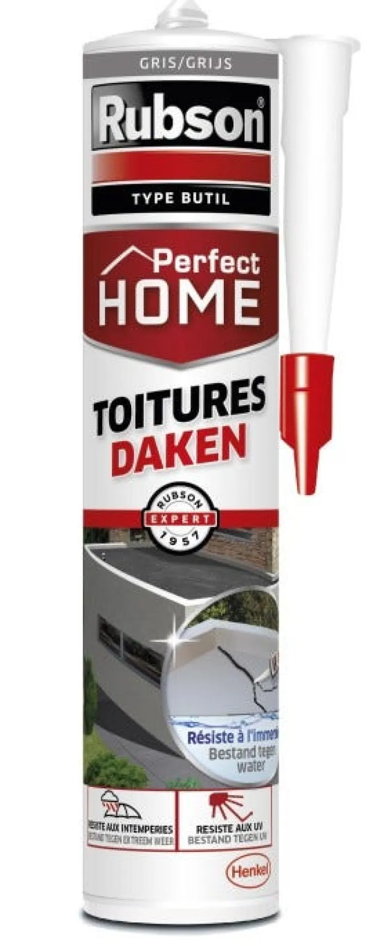 Perfect home toitures GRIS 280 ml
