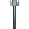 Pied aluminium à sceller gris anthracite