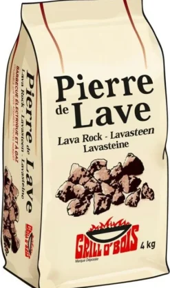 Pierre de Lave 4kg GRILL O'BOIS
