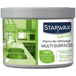 Pierre de nettoyage multi-surfaces 375g STARWAX SOLUVERT