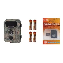 Piège photographique PIE1066 pack (4 piles + 1 carte 32 GB)
