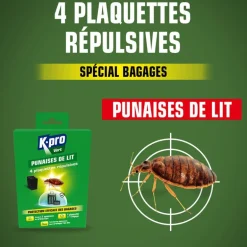 Piège contre les punaises de lit (x4)