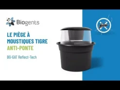 Piège à moustiques tigres anti-ponte BG-GAT Reflect Tech x2