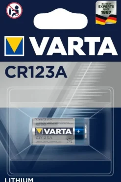 Pile lithium CR123A 3V
