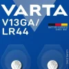 Pile électronique alcaline V13GA/LR44 (x2) VARTA