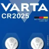 Pile électronique lithium CR2025 (x2) VARTA