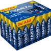 Piles alcalines LR03 Longlife Power (x24) VARTA
