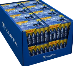 Piles alcalines LR03 Longlife Power (x24) VARTA