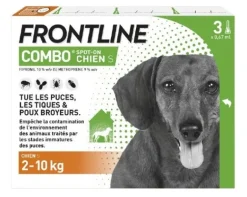 Pipette Combo pour chien S de 2 à 10kg (x3) FRONTLINE