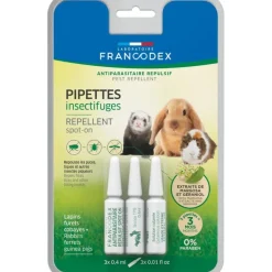 Pipette insectifuge lapin, furet, cobaye x3