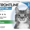 Pipette Spot-On pour chat adulte (3 x 0,5ml) FRONTLINE