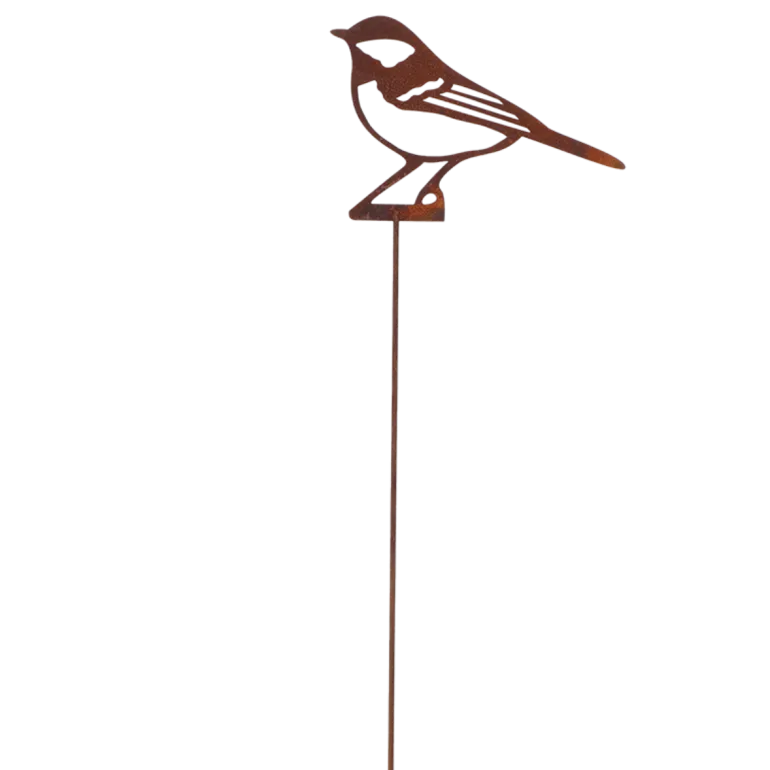 Piquet de jardin mésange charbonnière