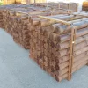 Piquet appointé chanfreiné Ø14cm 2,50m traité sels marron