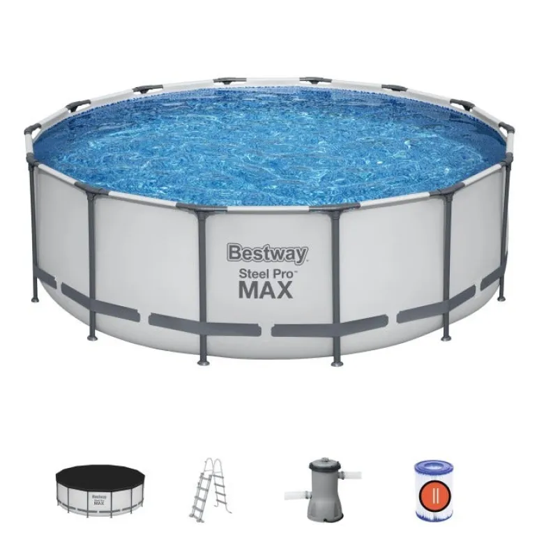 Piscine hors sol Steel Pro Max 427x122 cm FAC BESTWAY